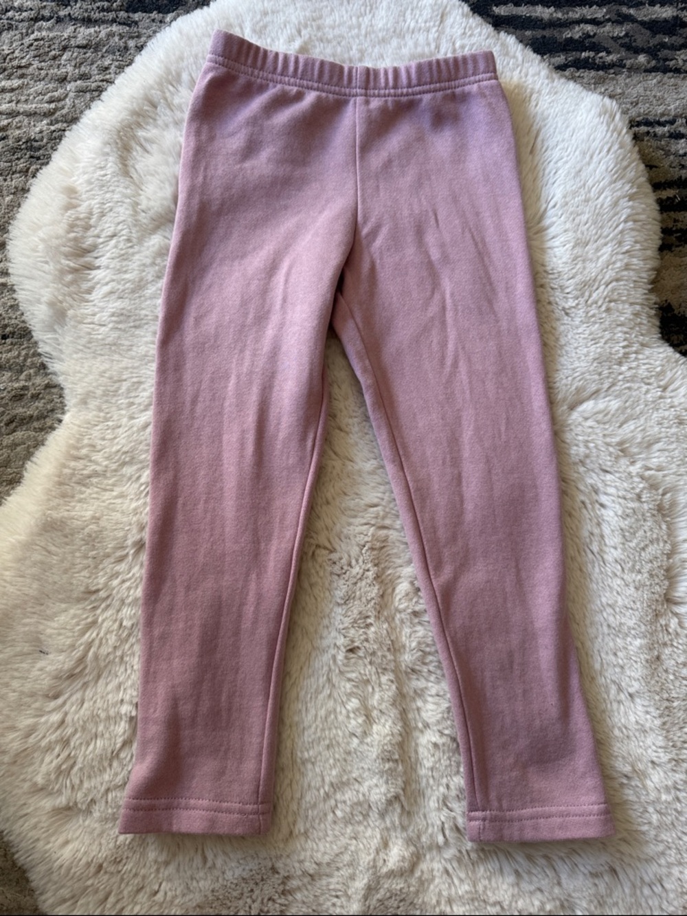 Carters 5T Girls' Pink Knit Leggings - Soft Everyday Bottoms